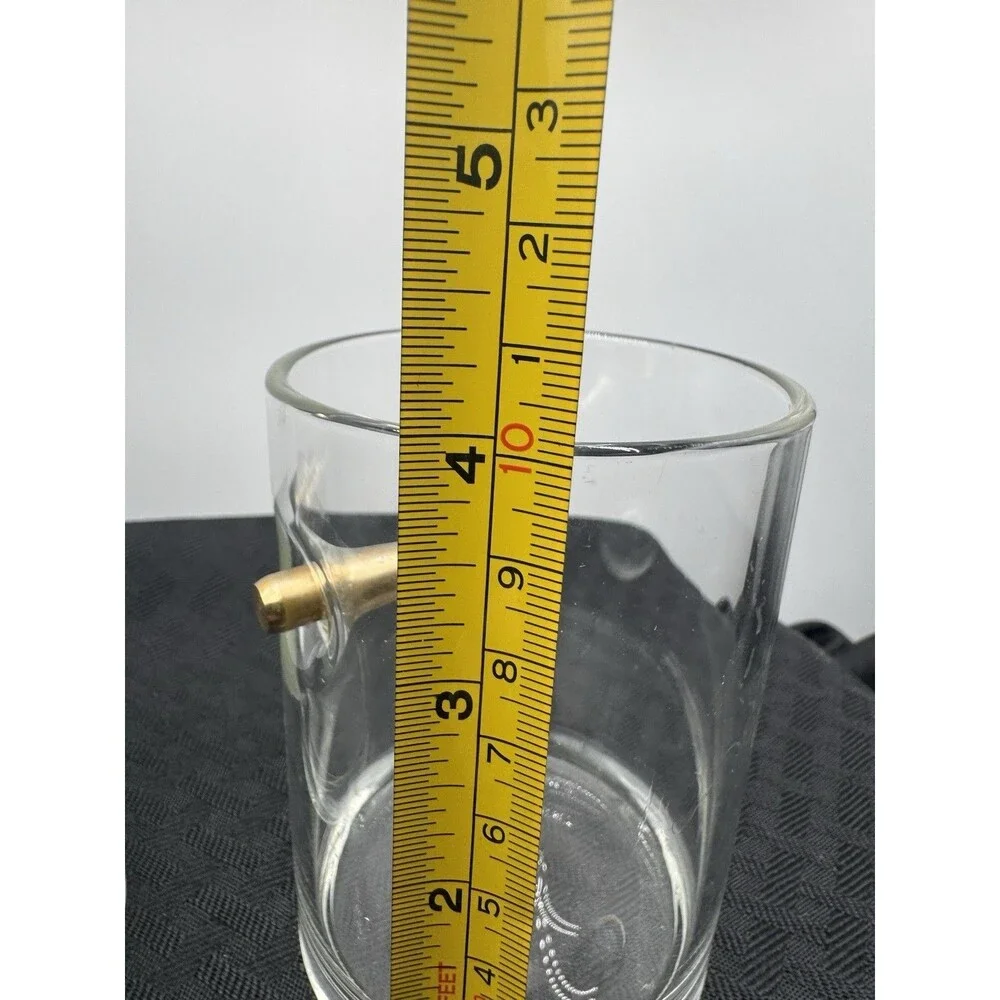 Set Of Two Bullet Glasses